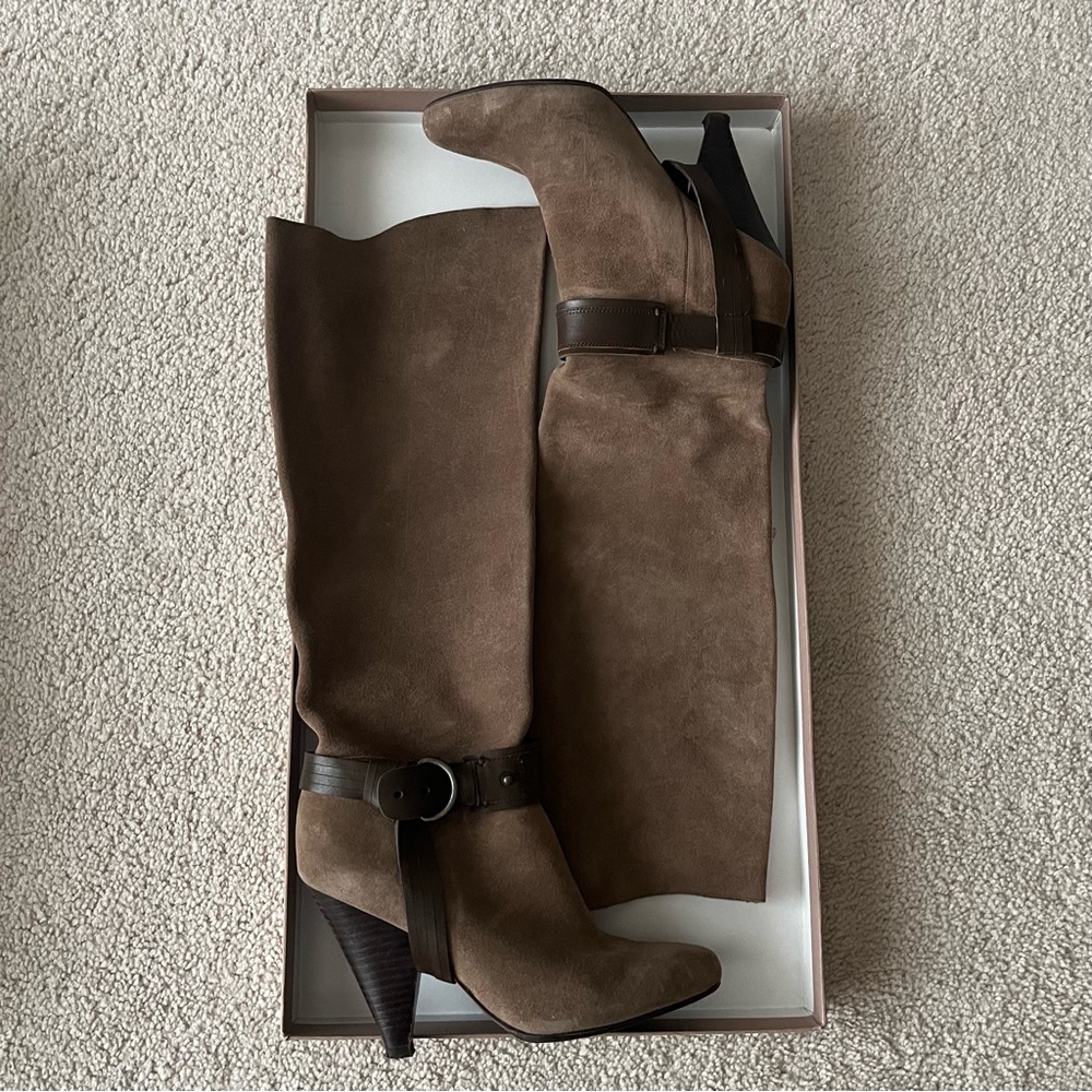 Rosegold Suede Boots